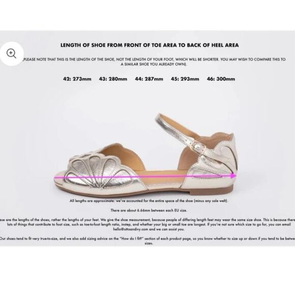 Otto + Ivy Lola Gold Leather Flat Plus Wide Larger Sizes Sandals NWOT 43 / 11 - Picture 10 of 10